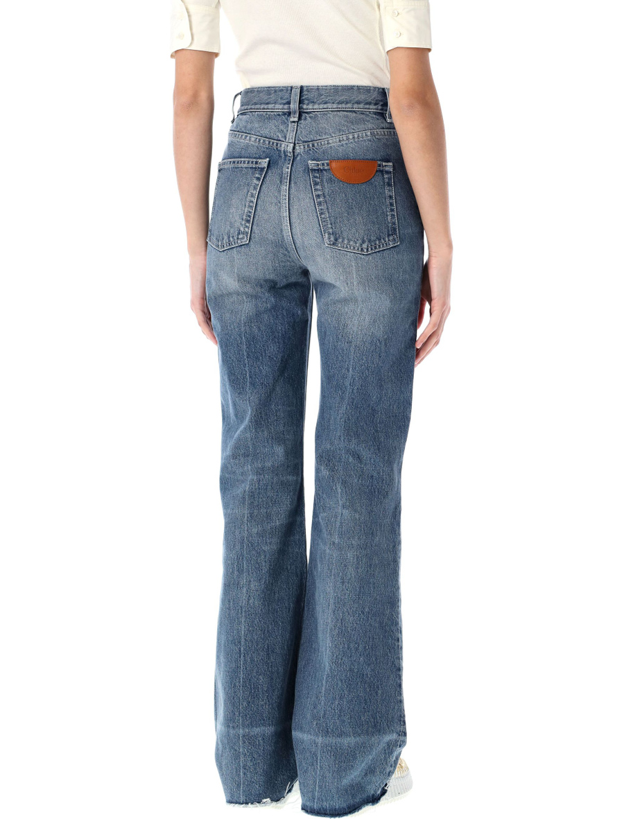 Bootcut denim jeans - Spazio Pritelli