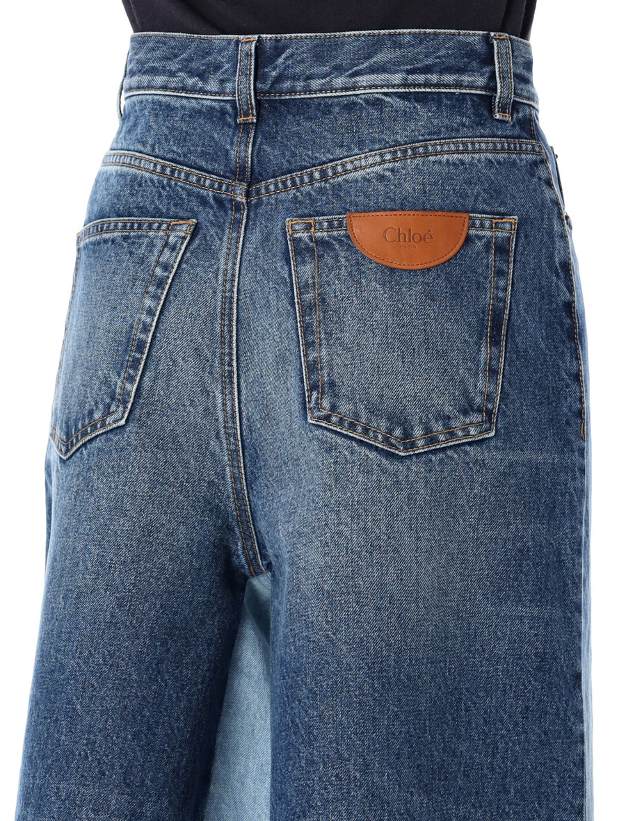 Patchwork bermuda shorts - Spazio Pritelli