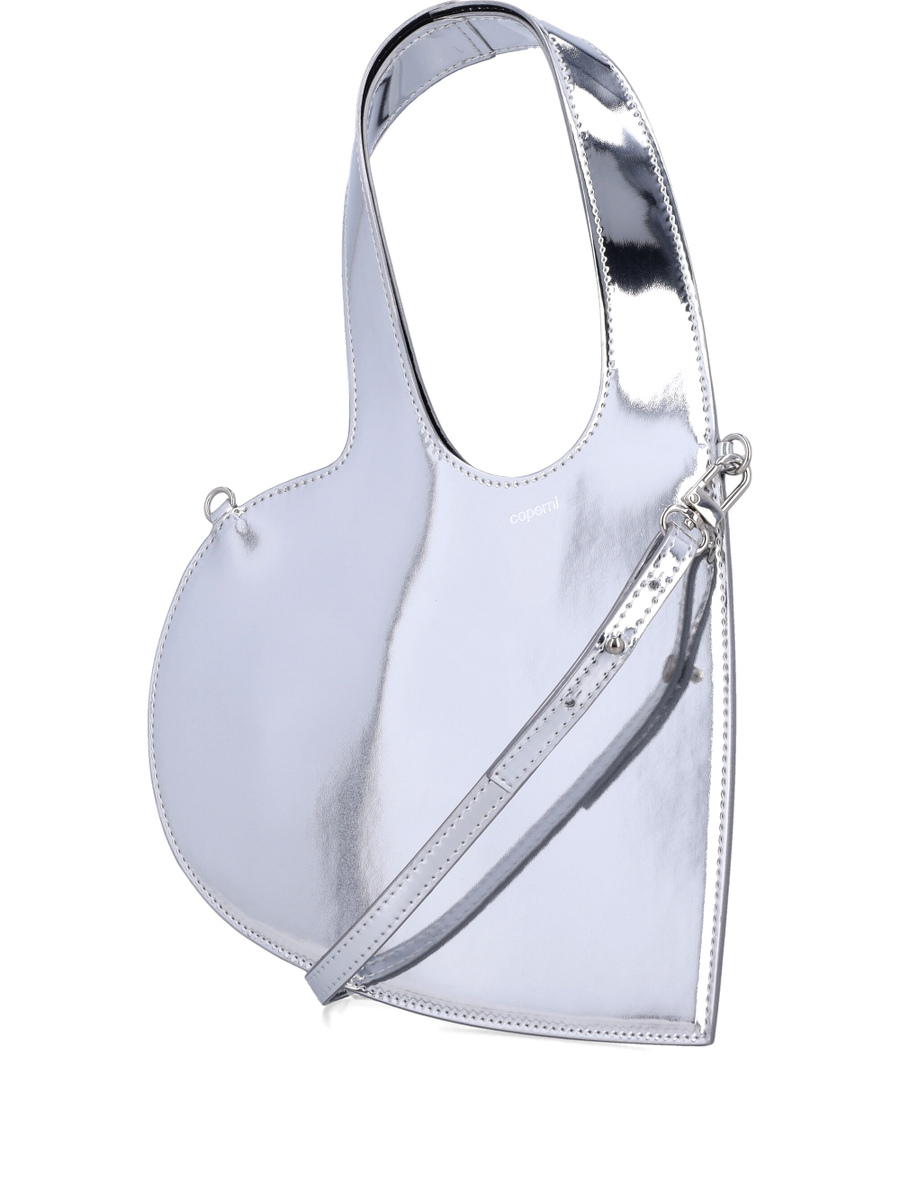Mirrored crossbody Baby Heart tote bag - Spazio Pritelli