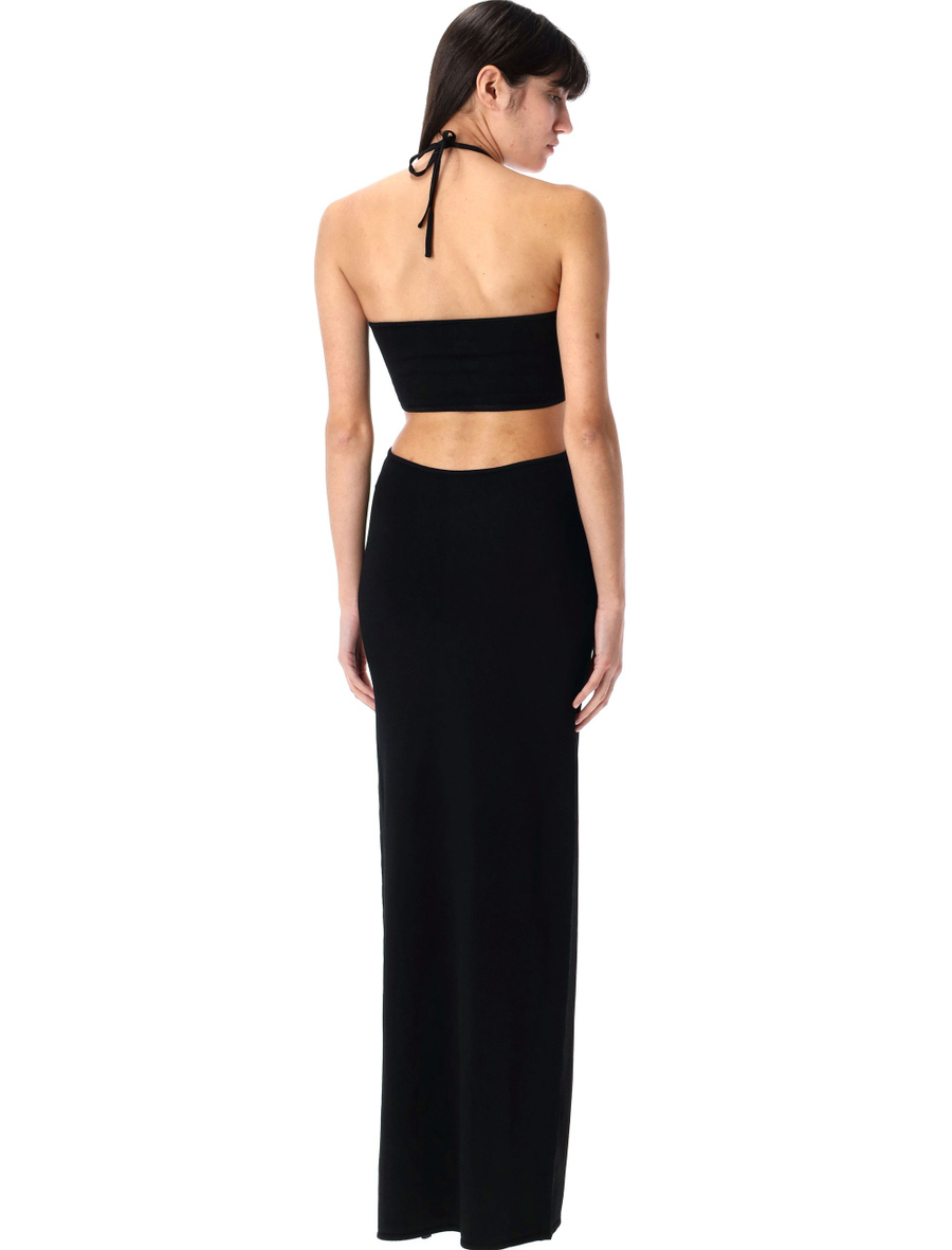 Knitted halter long dress - Spazio Pritelli