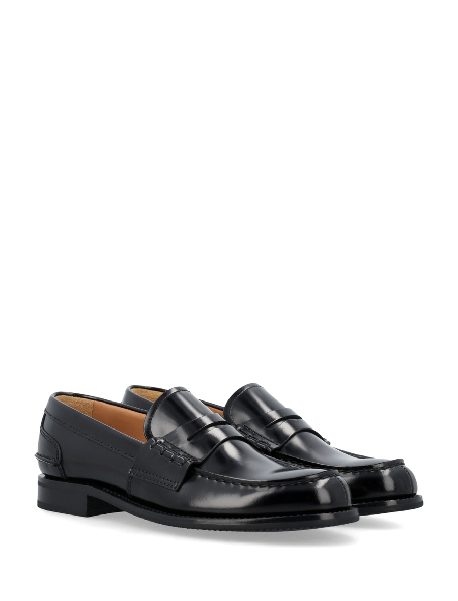 Pembrey W 5 polished fumè loafer - Spazio Pritelli