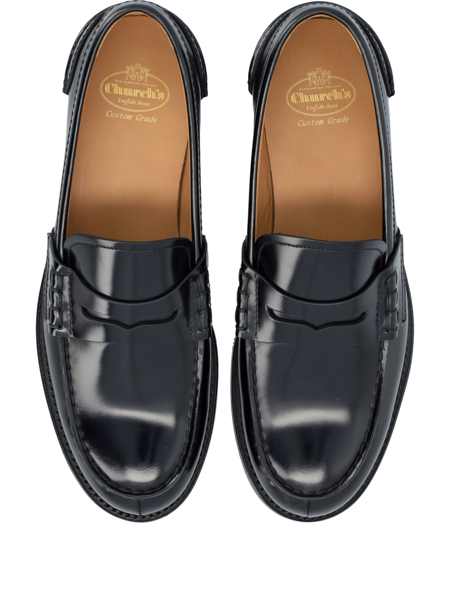 Pembrey W 5 polished fumè loafer - Spazio Pritelli