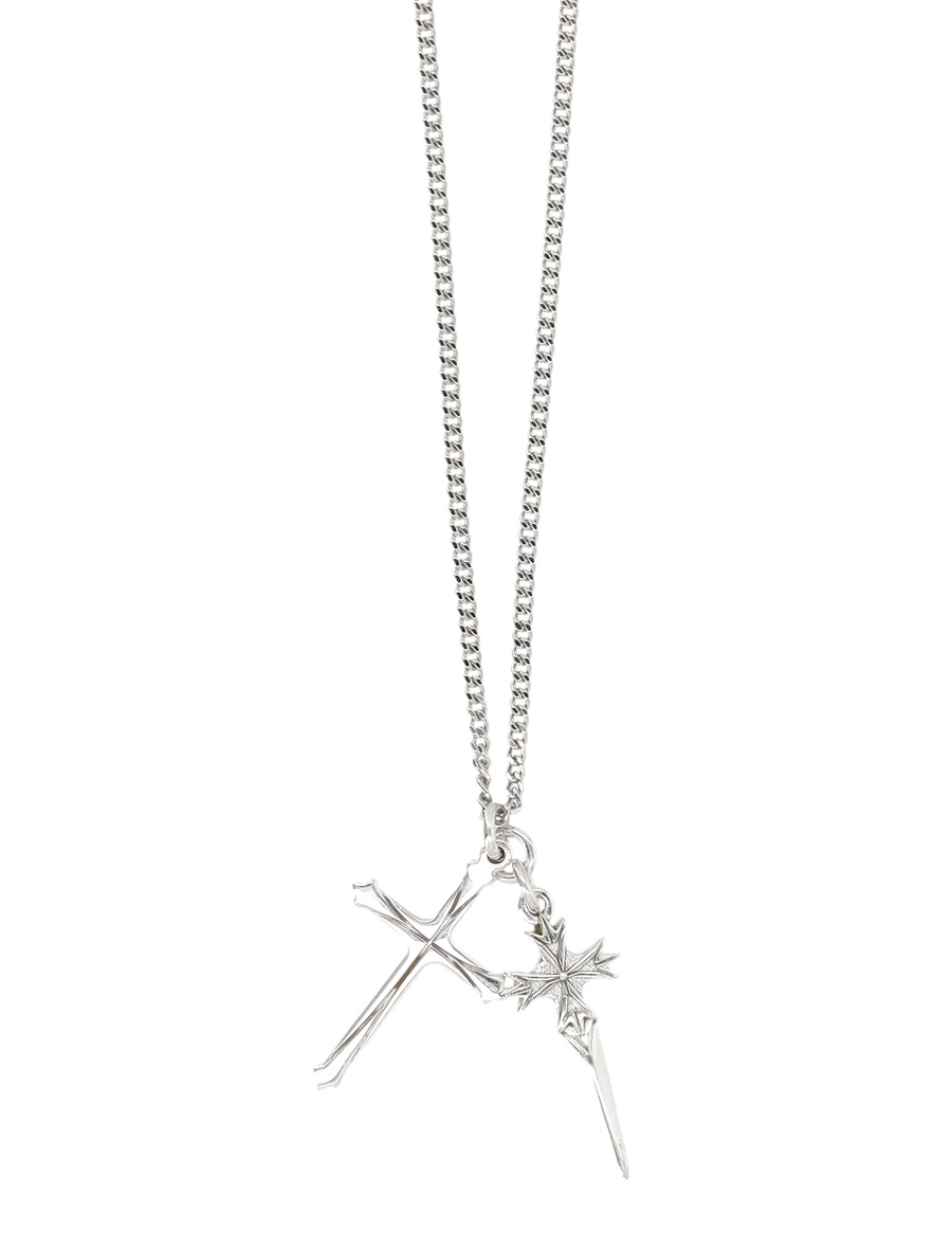 Pugnale and Cross necklace - Spazio Pritelli