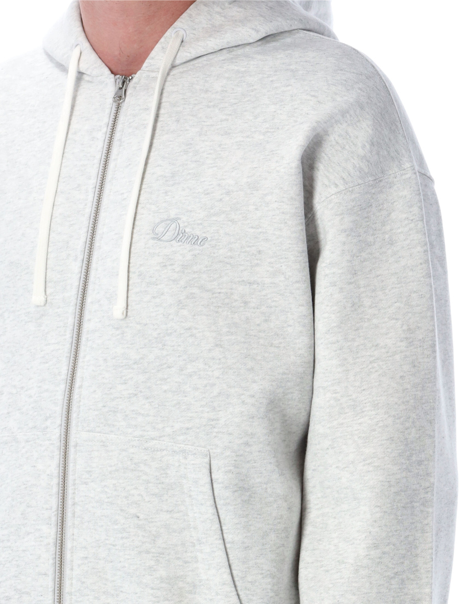 Cursive Zip hoodie - Spazio Pritelli