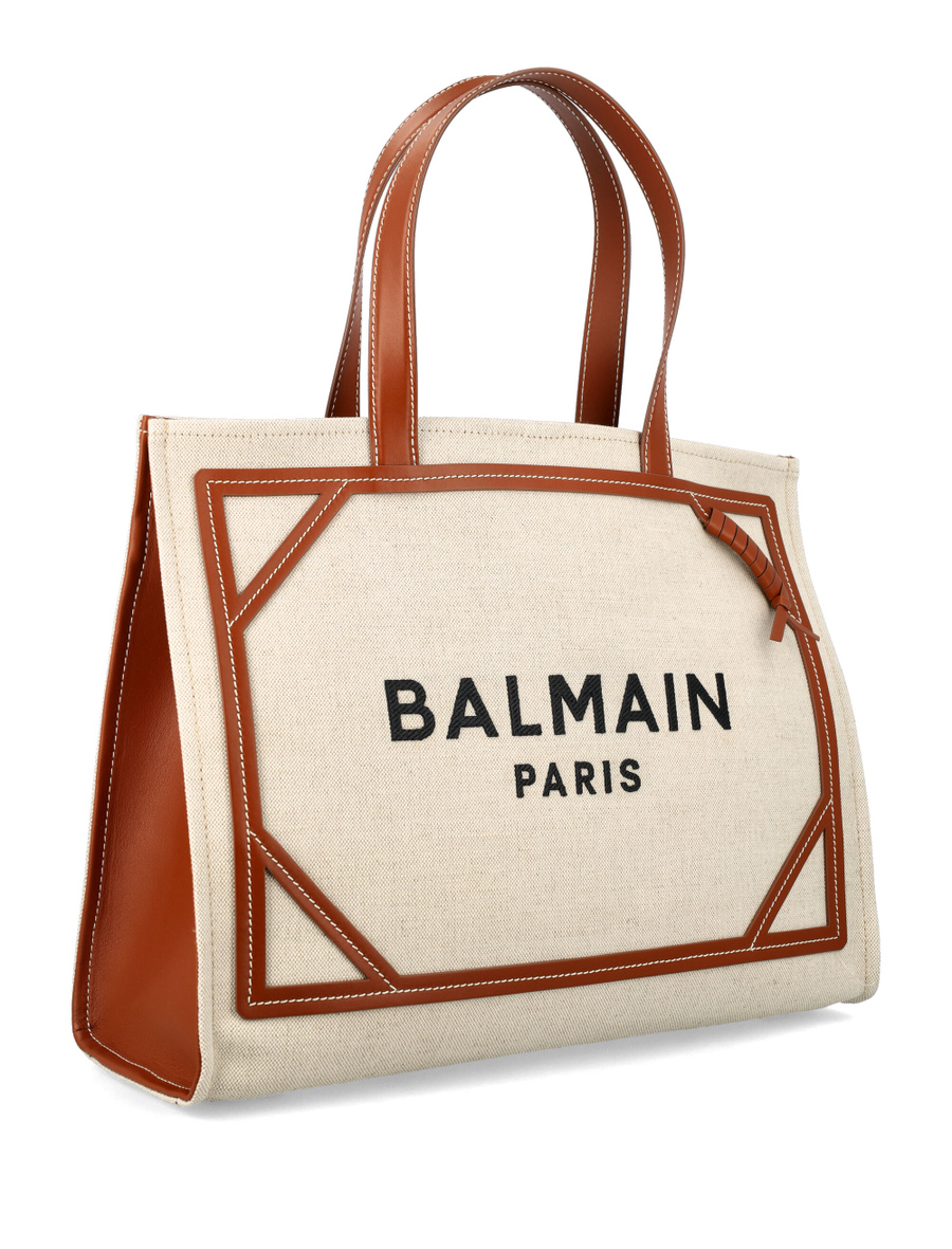 B-Army medium canvas shopping bag - Spazio Pritelli