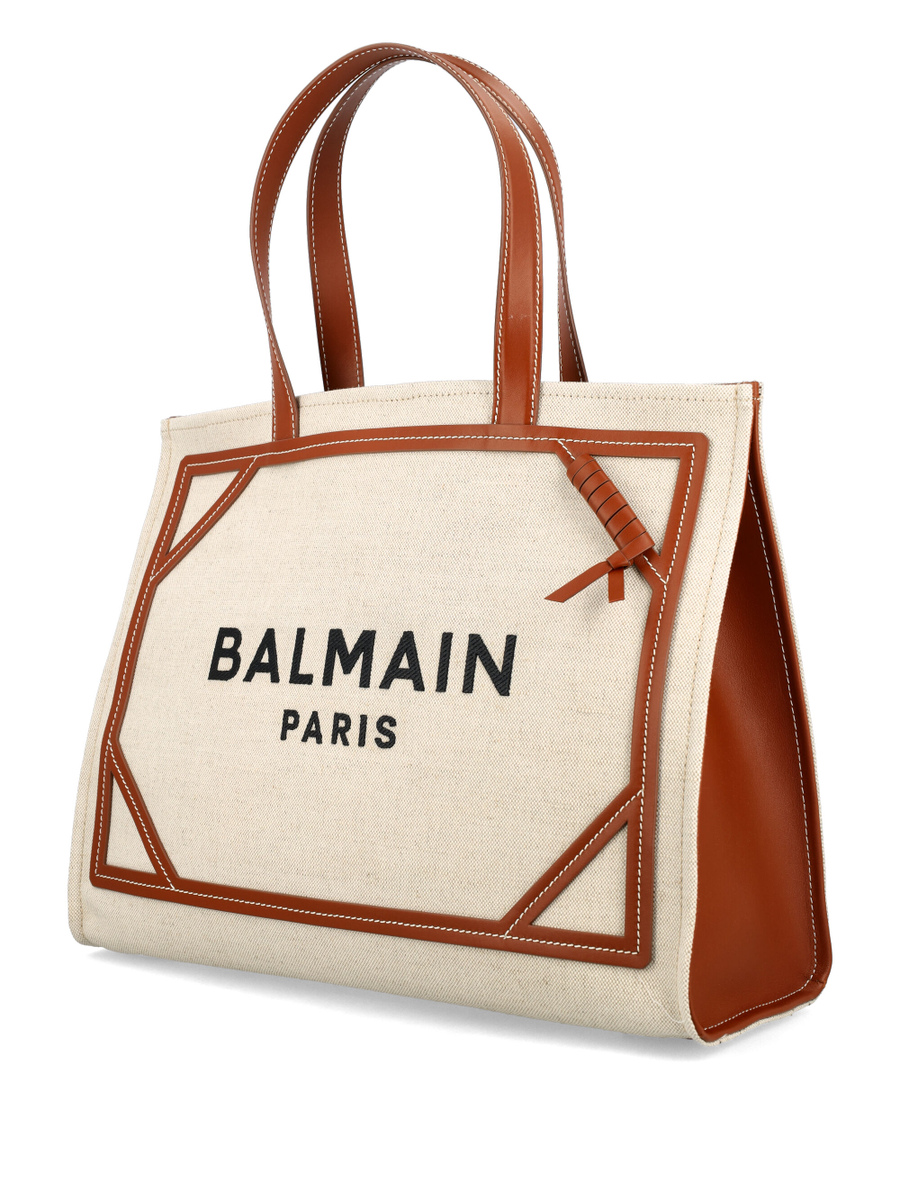 B-Army medium canvas shopping bag - Spazio Pritelli