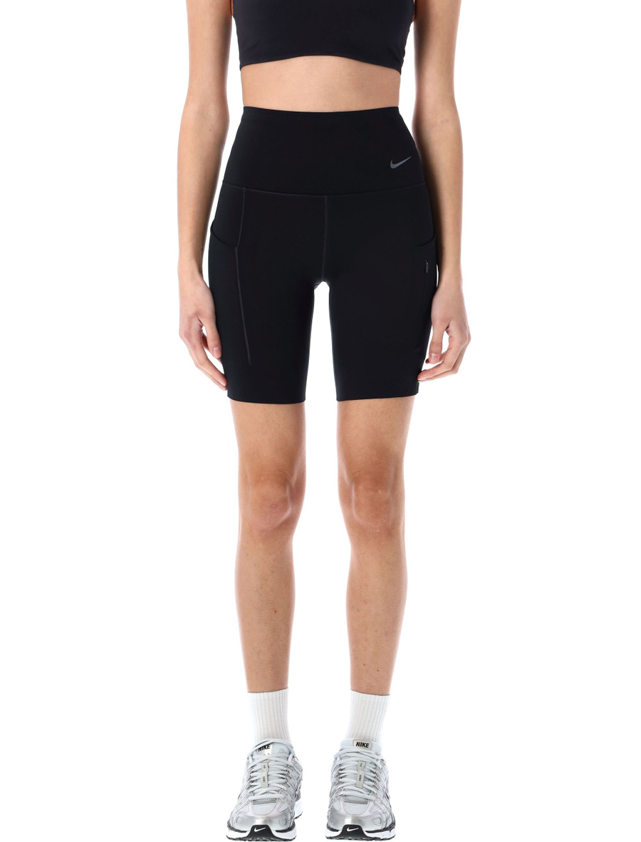 High waisted biker shorts - Spazio Pritelli