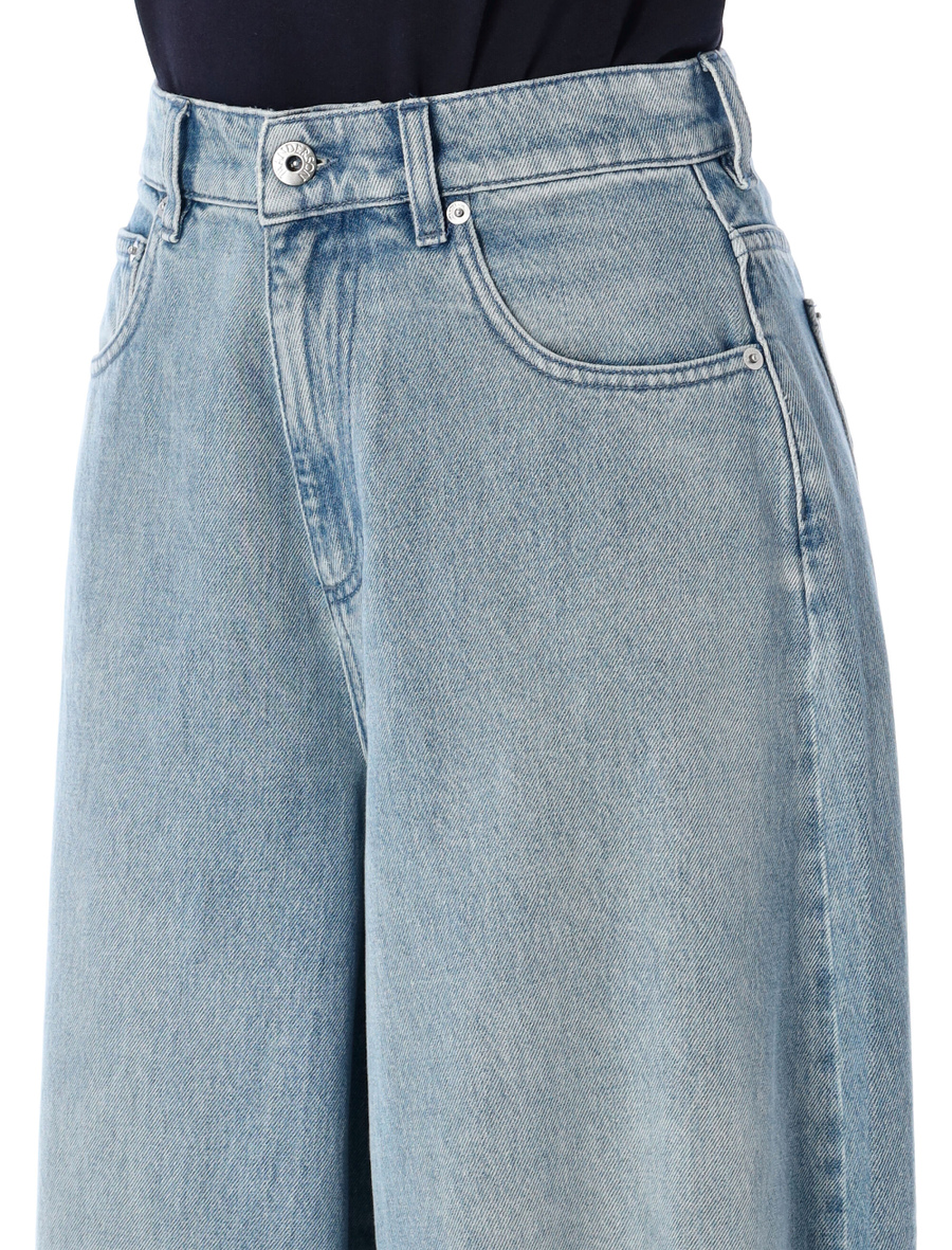 Buckled cuff jeans - Spazio Pritelli