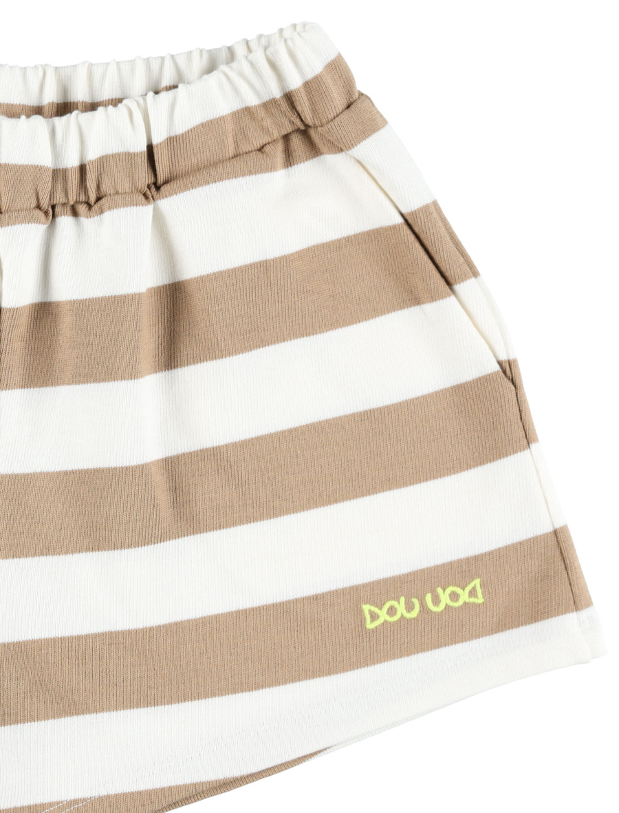 Kid - Striped sweatshorts - Spazio Pritelli
