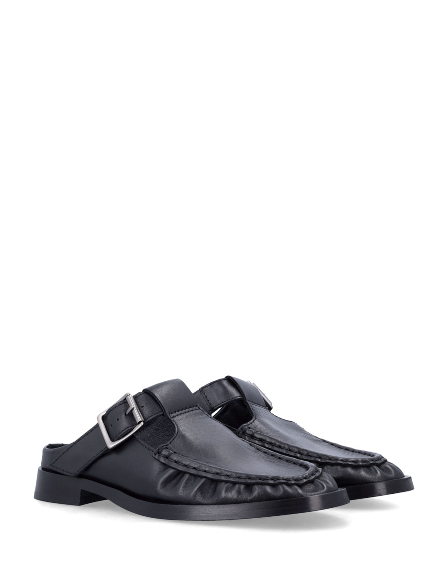 Gianna buckled mules - Spazio Pritelli