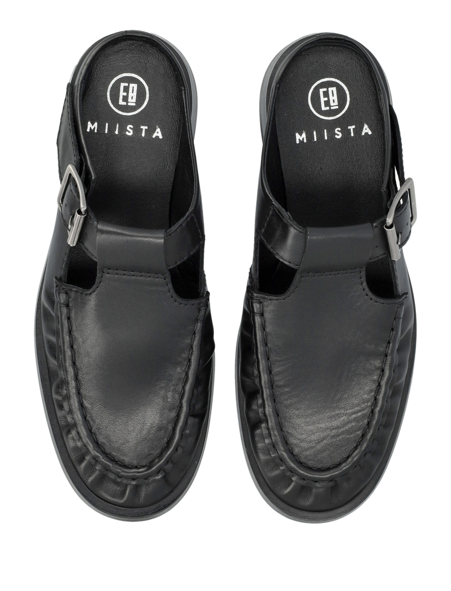 Gianna buckled mules - Spazio Pritelli
