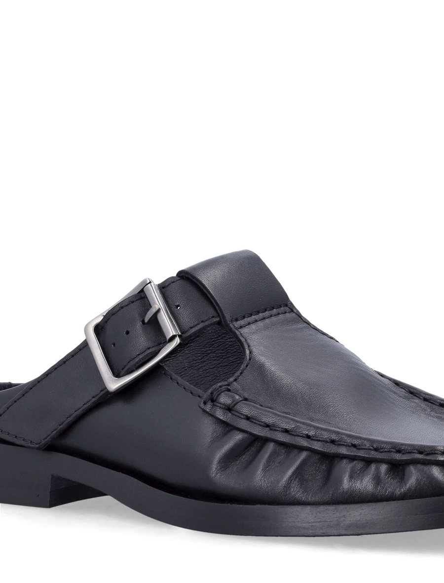 Gianna buckled mules - Spazio Pritelli