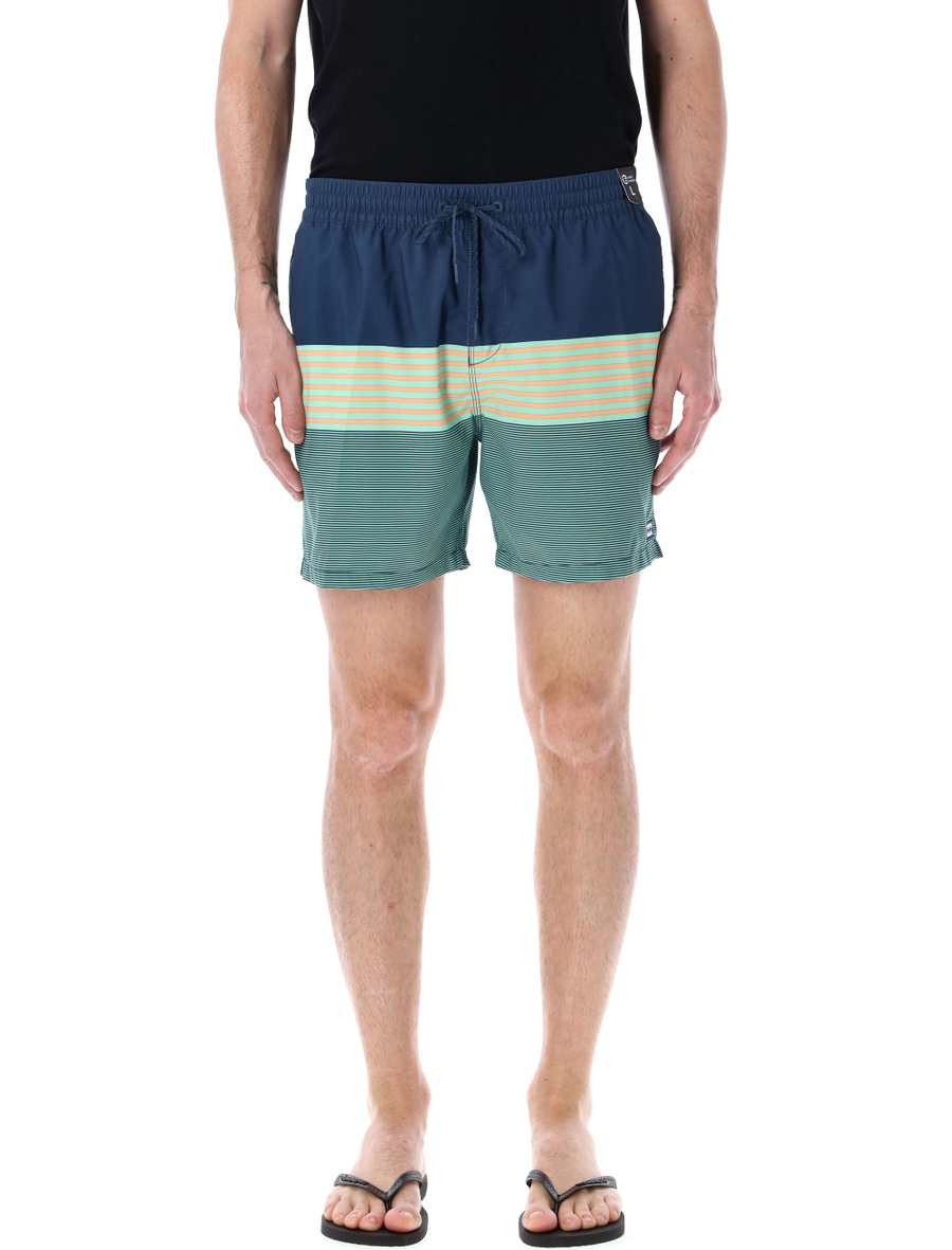 All Day stripe Layback swim trunks - Spazio Pritelli