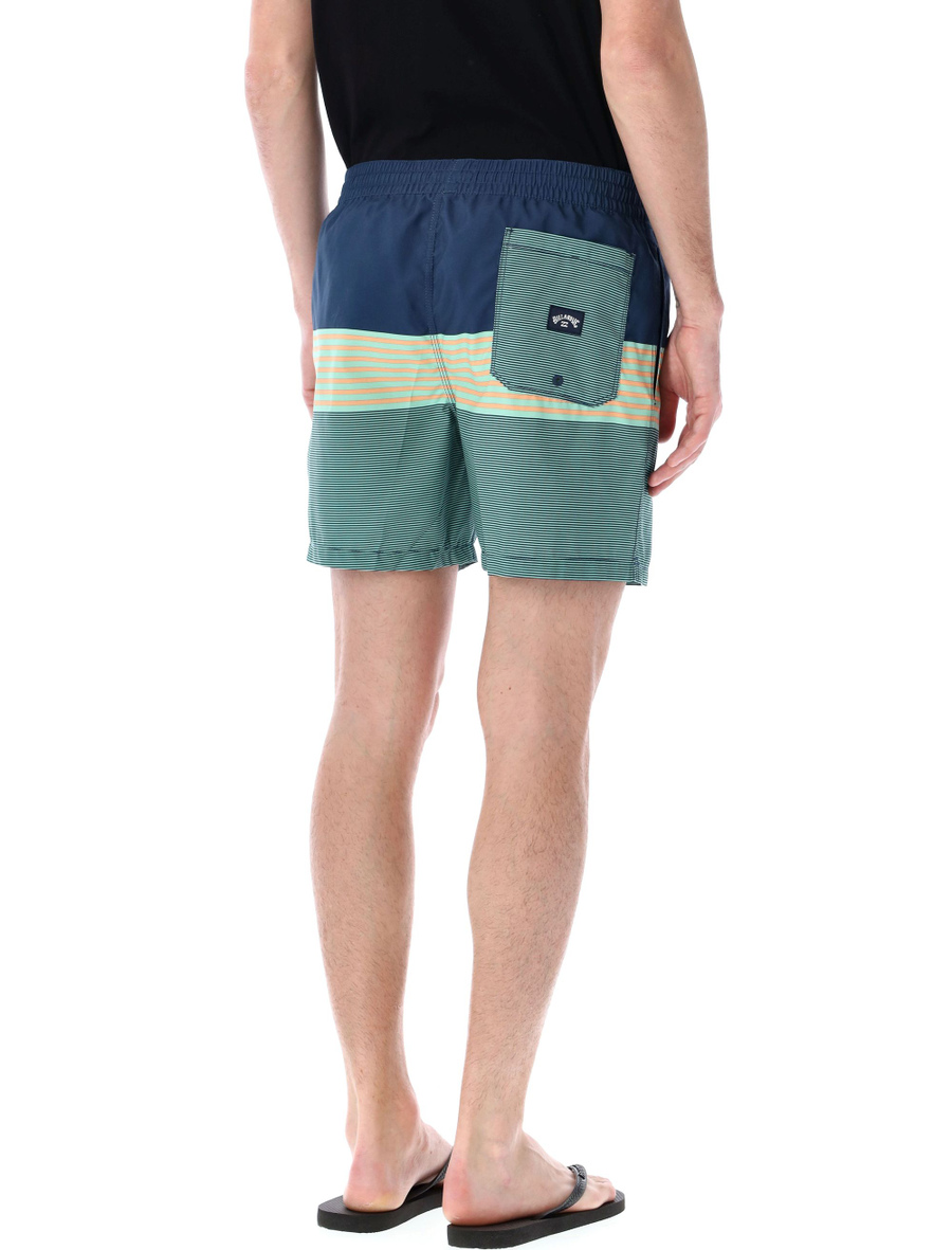 All Day stripe Layback swim trunks - Spazio Pritelli