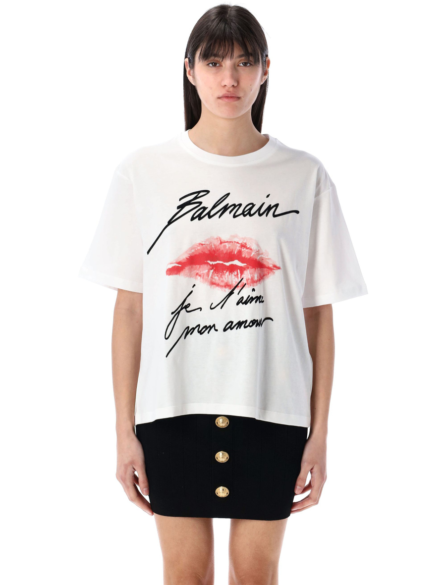Kiss print t-shirt - Spazio Pritelli