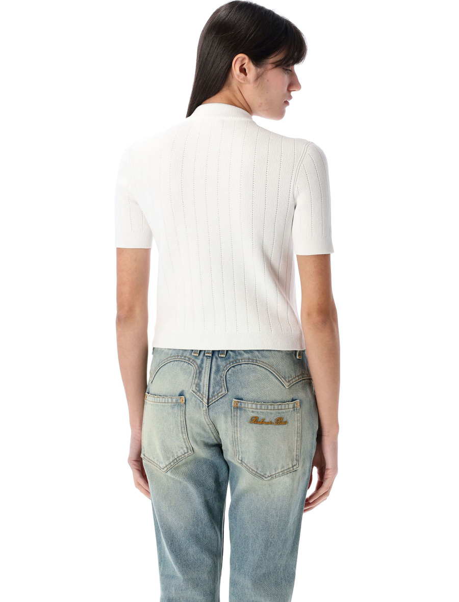 4-pocket knitted cardigan - Spazio Pritelli
