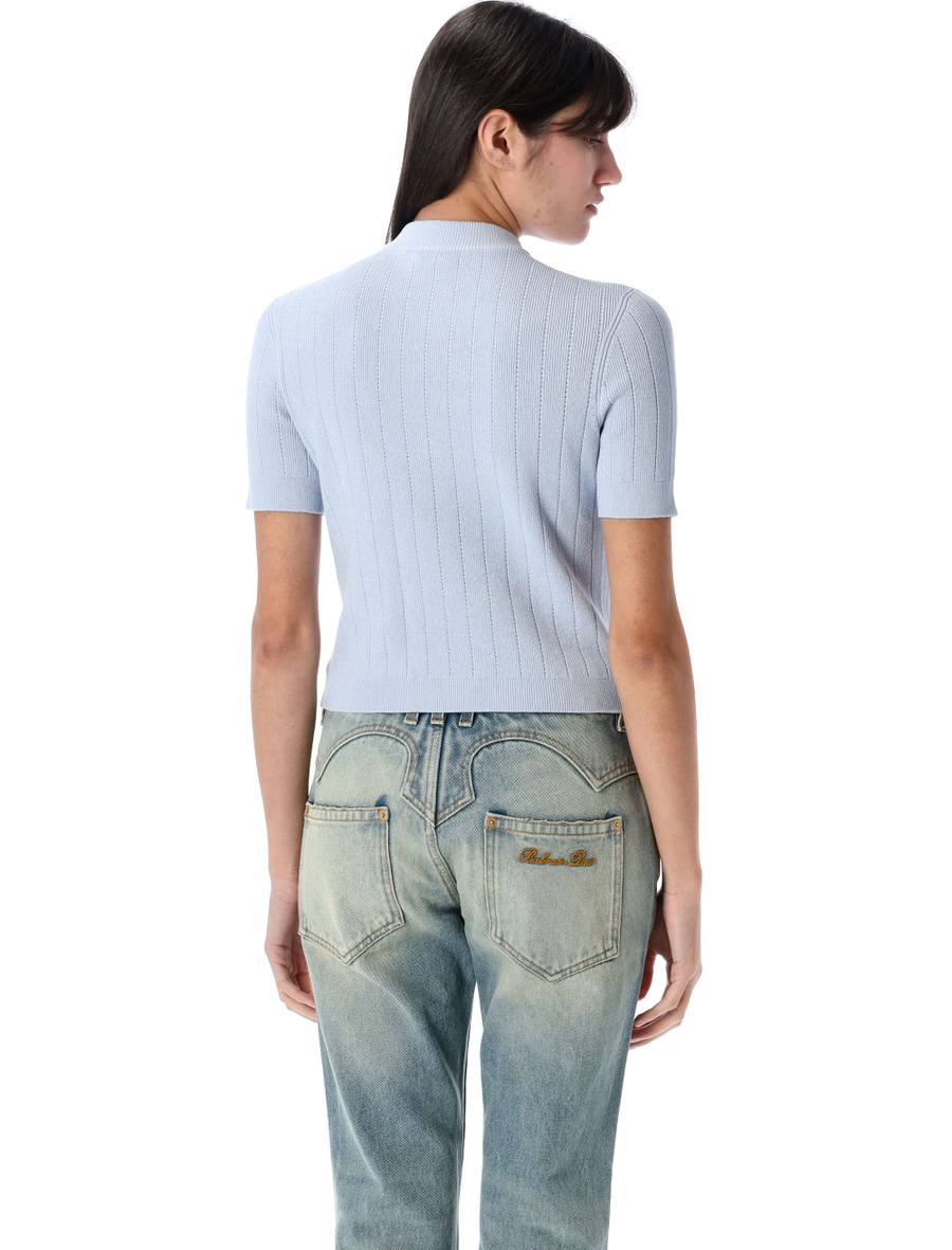 4-pocket knitted cardigan - Spazio Pritelli