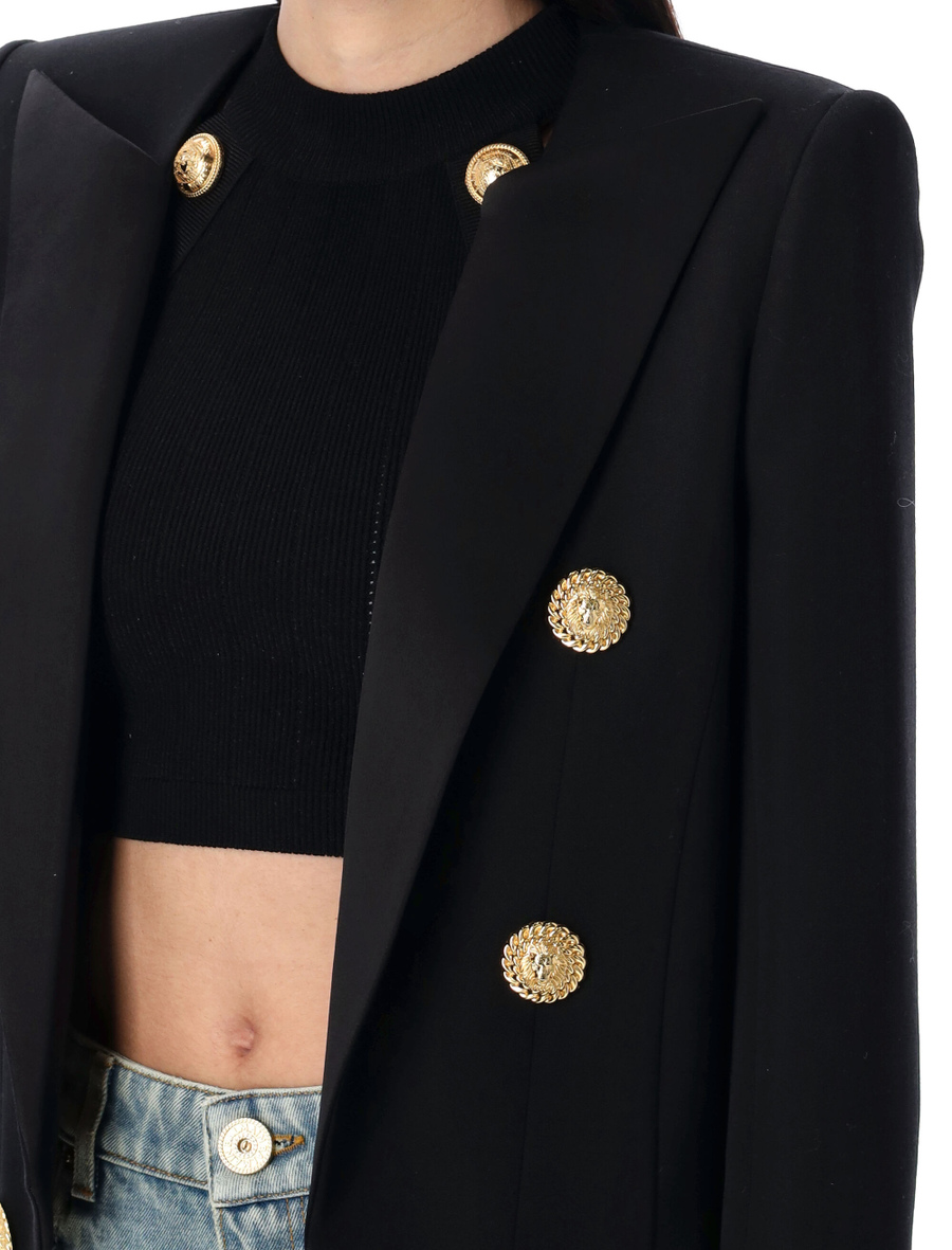 CROPPED SPENCER JACKET 6 BTN - Spazio Pritelli