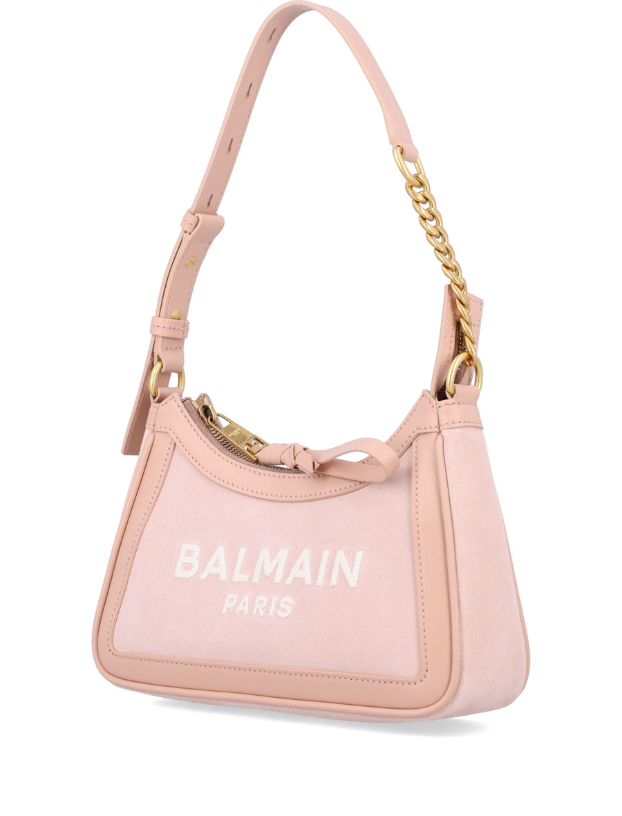 B-Army suede shoulder bag - Spazio Pritelli