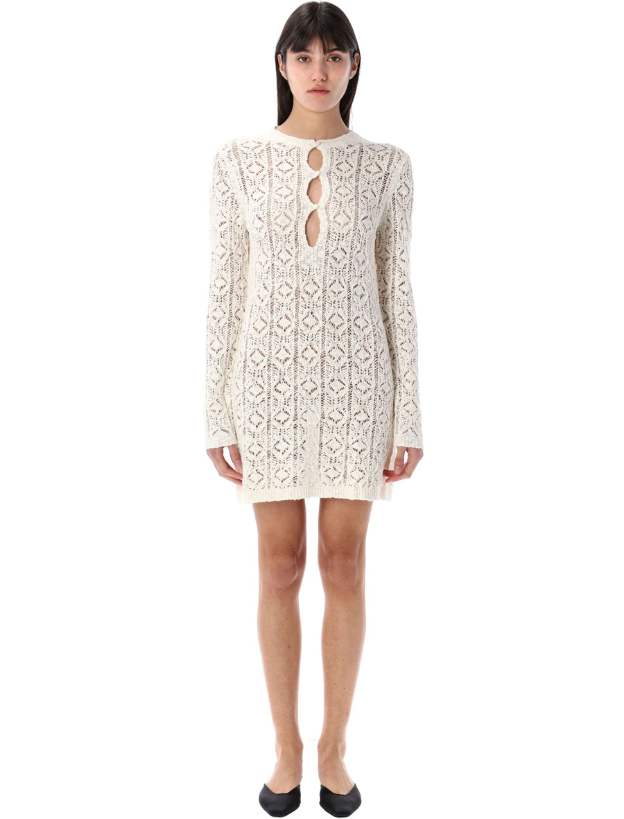 Evan crochet mini dress - Spazio Pritelli