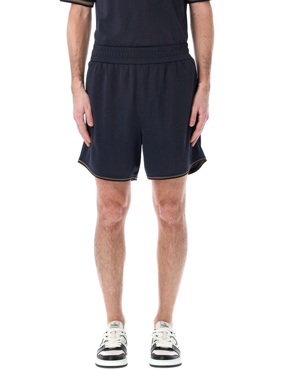 Jacquard football shorts - Spazio Pritelli