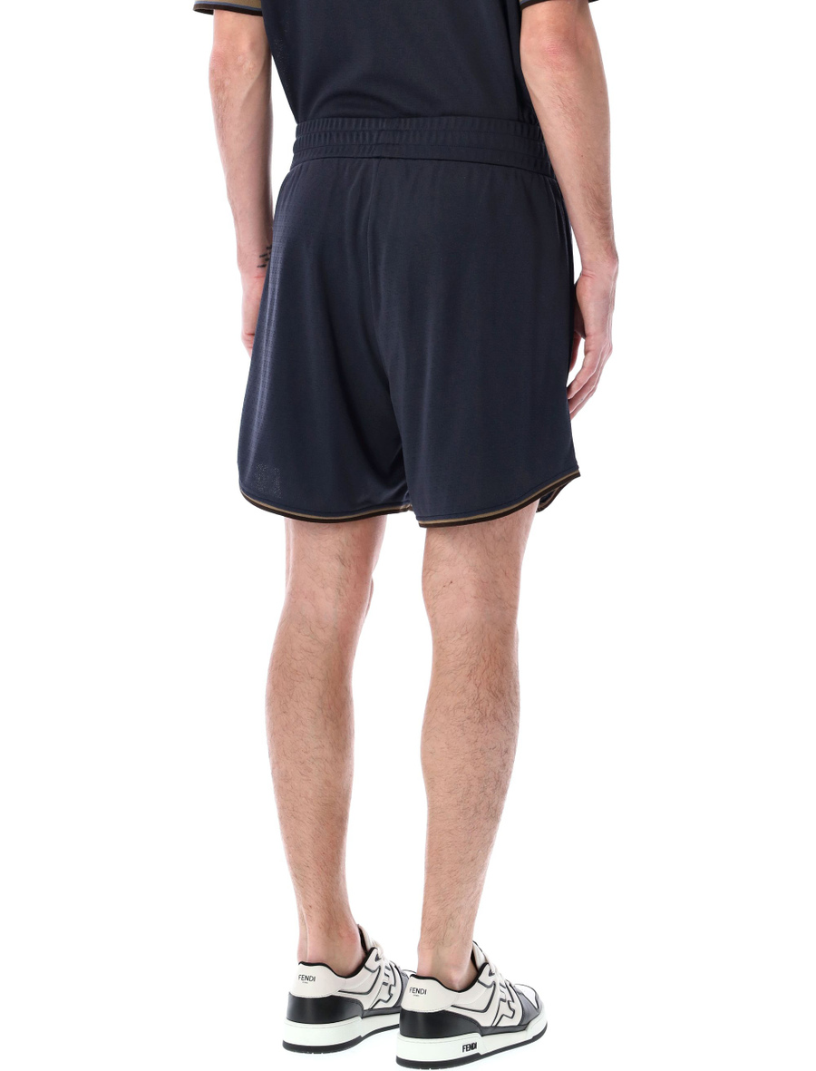 Jacquard football shorts - Spazio Pritelli