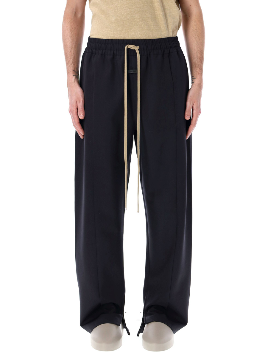 Wool center seam track pant - Spazio Pritelli