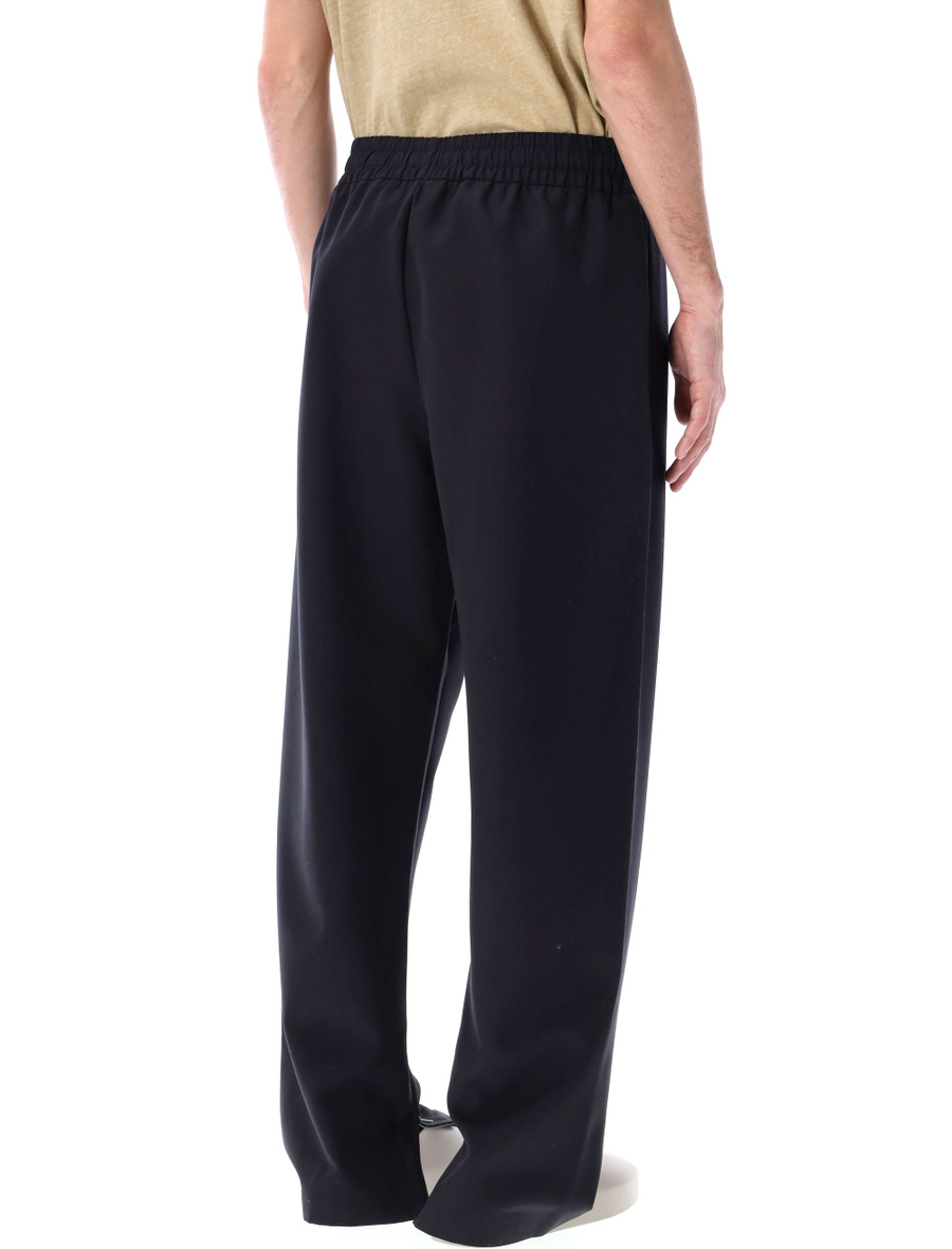 Wool center seam track pant - Spazio Pritelli