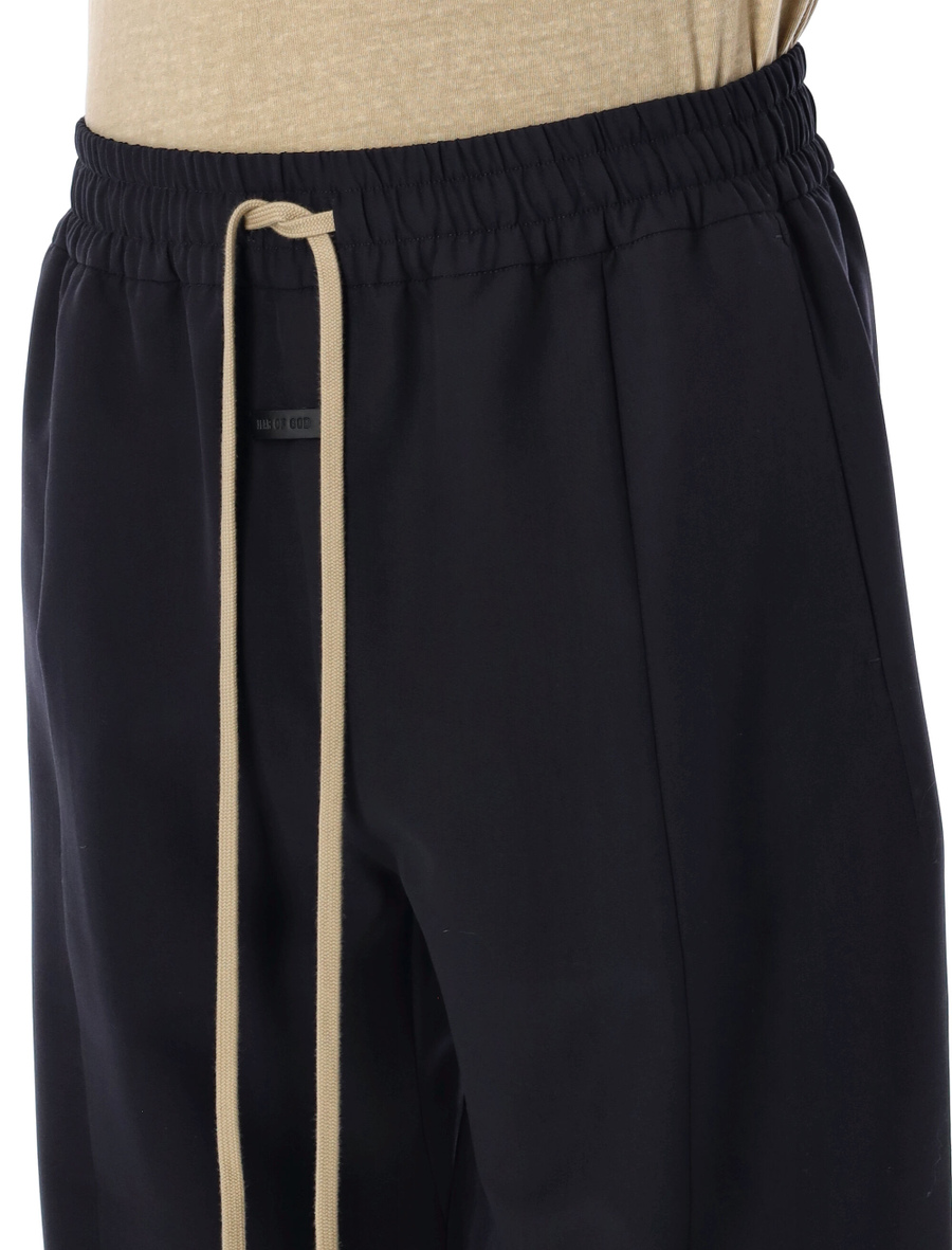 Wool center seam track pant - Spazio Pritelli