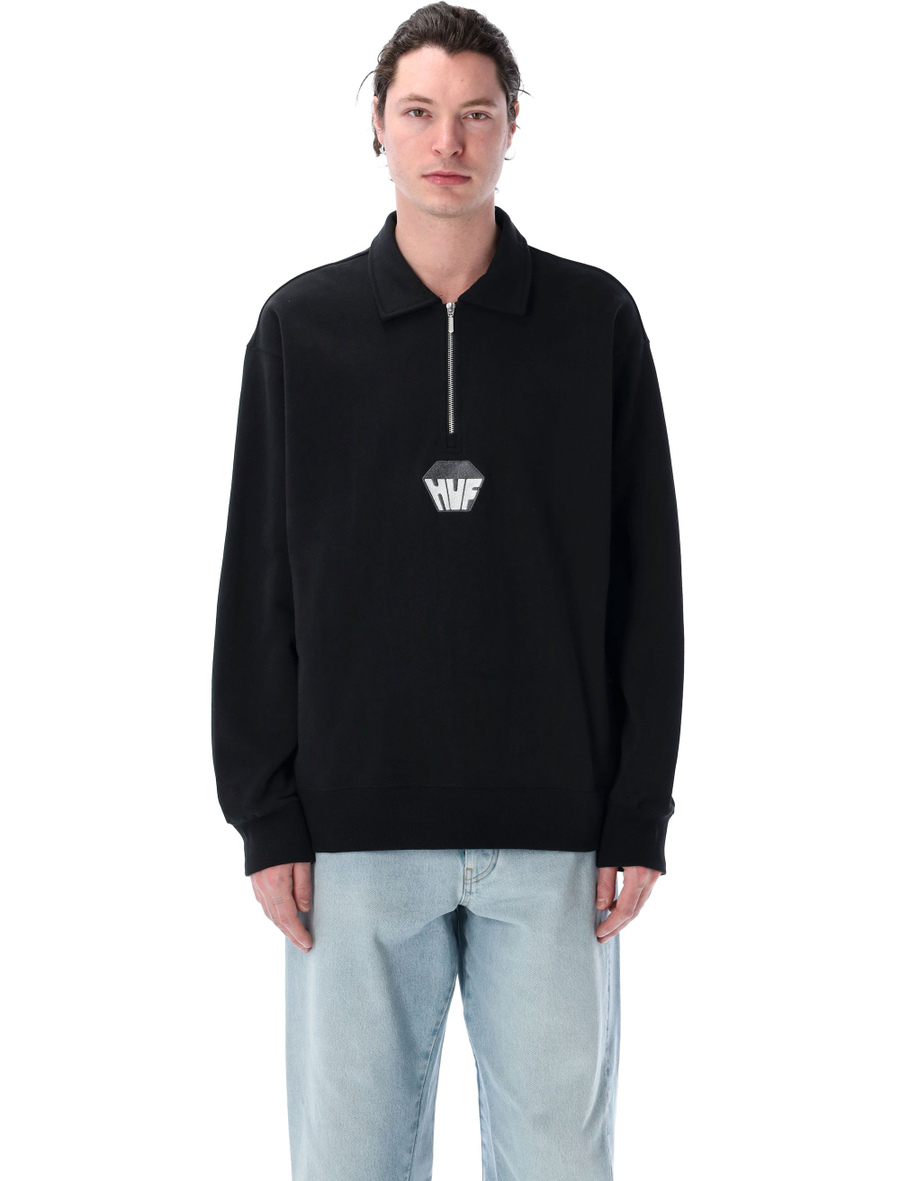 Big Block ¼ zip French terry - Spazio Pritelli