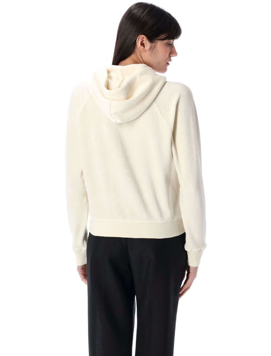 Towelling zip hoodie - Spazio Pritelli