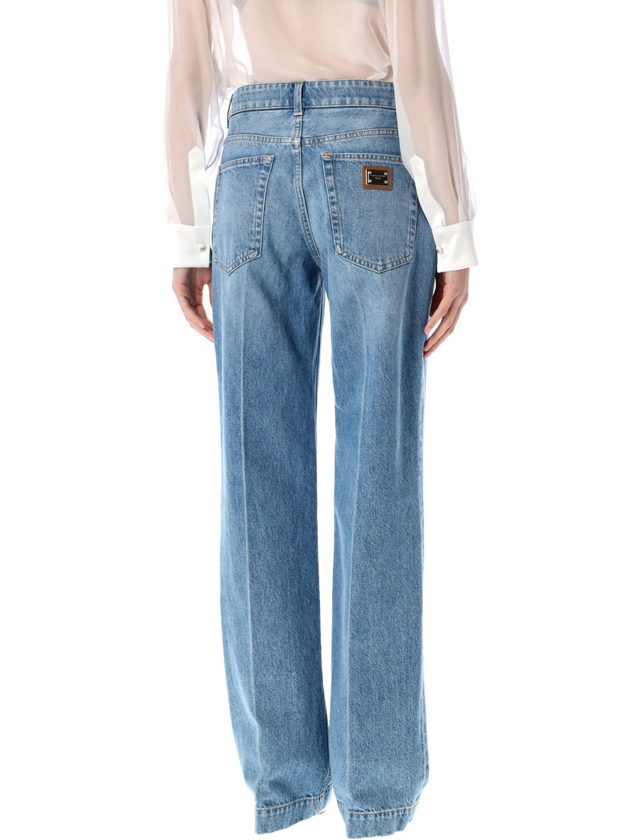 Loose denim jeans - Spazio Pritelli