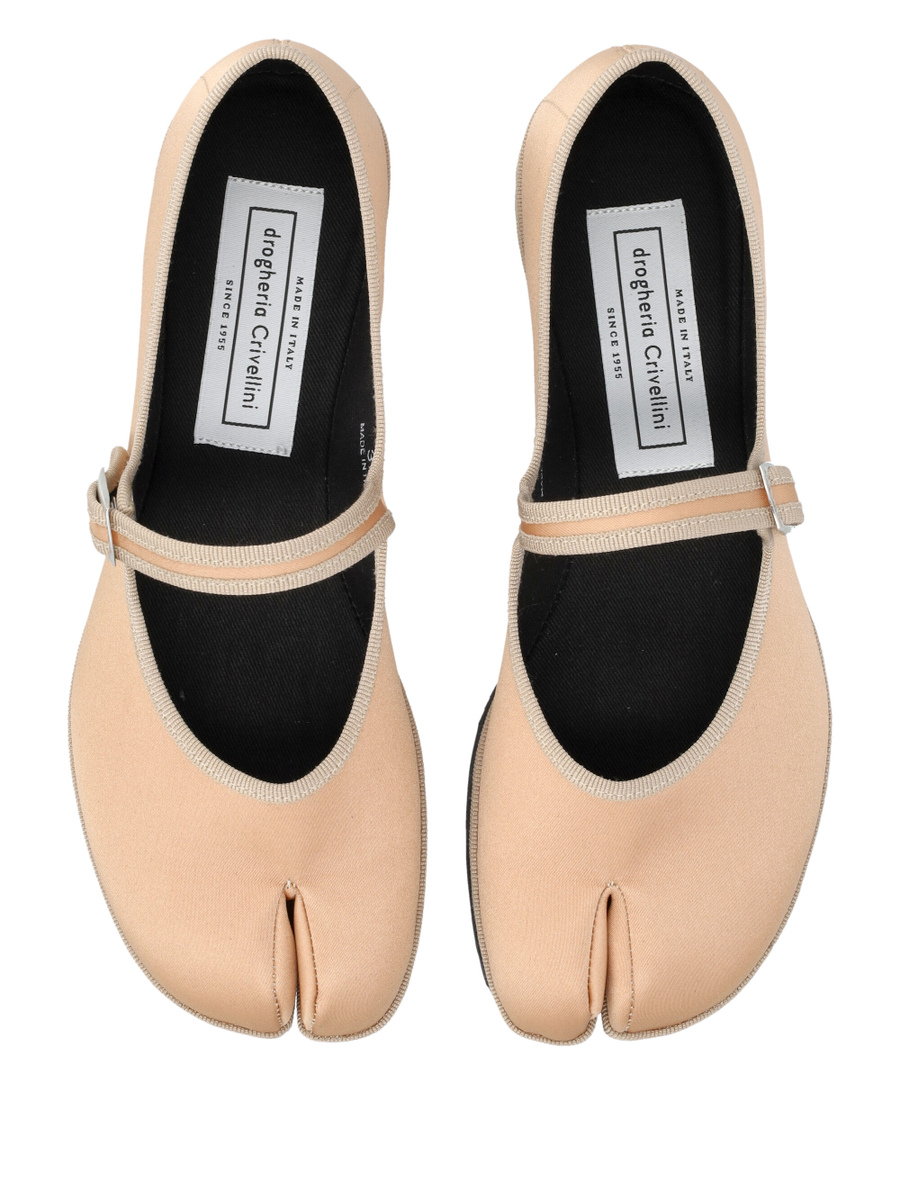 Fu-Tabi satin flat - Spazio Pritelli