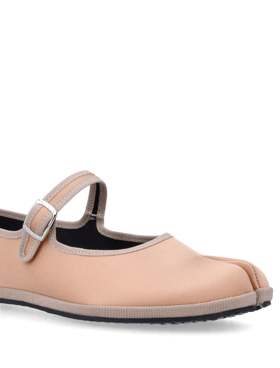 Fu-Tabi satin flat - Spazio Pritelli