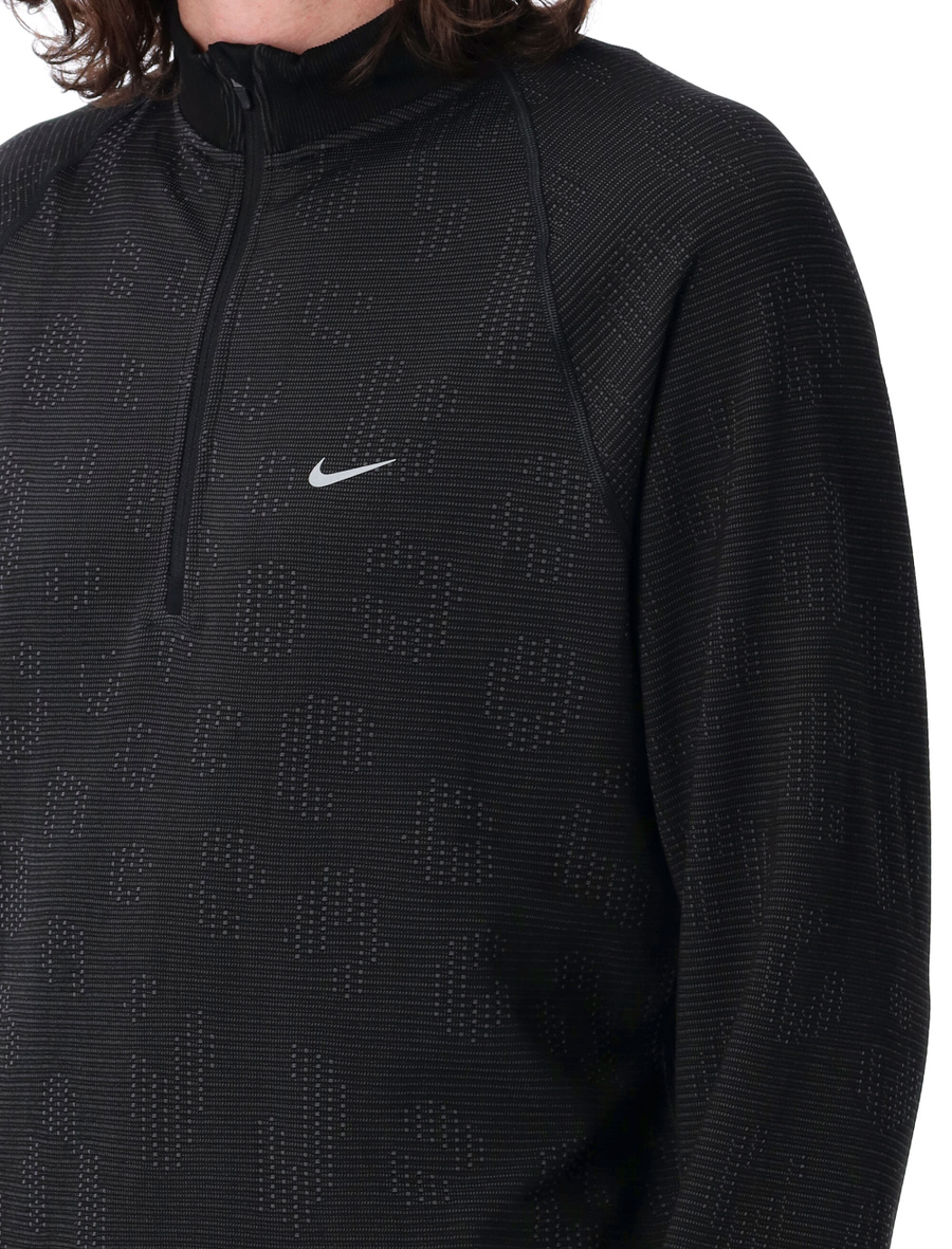 Water-Repellent 1/2-zip running top - Spazio Pritelli