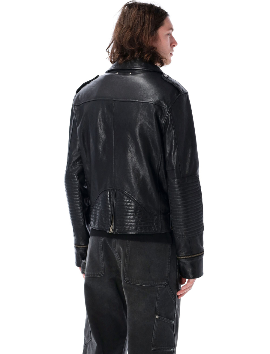 Leather Biker jacket - Spazio Pritelli