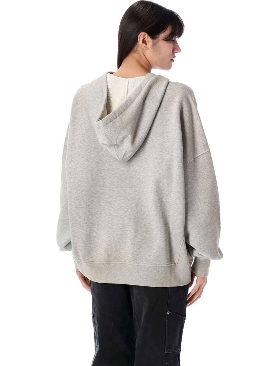 Embroidered vintage logo hoodie - Spazio Pritelli