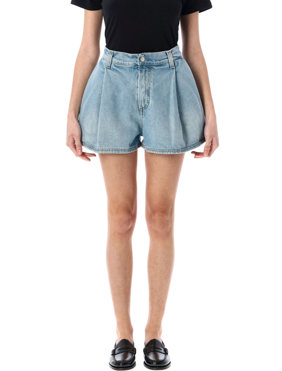 Ashley denim shorts - Spazio Pritelli