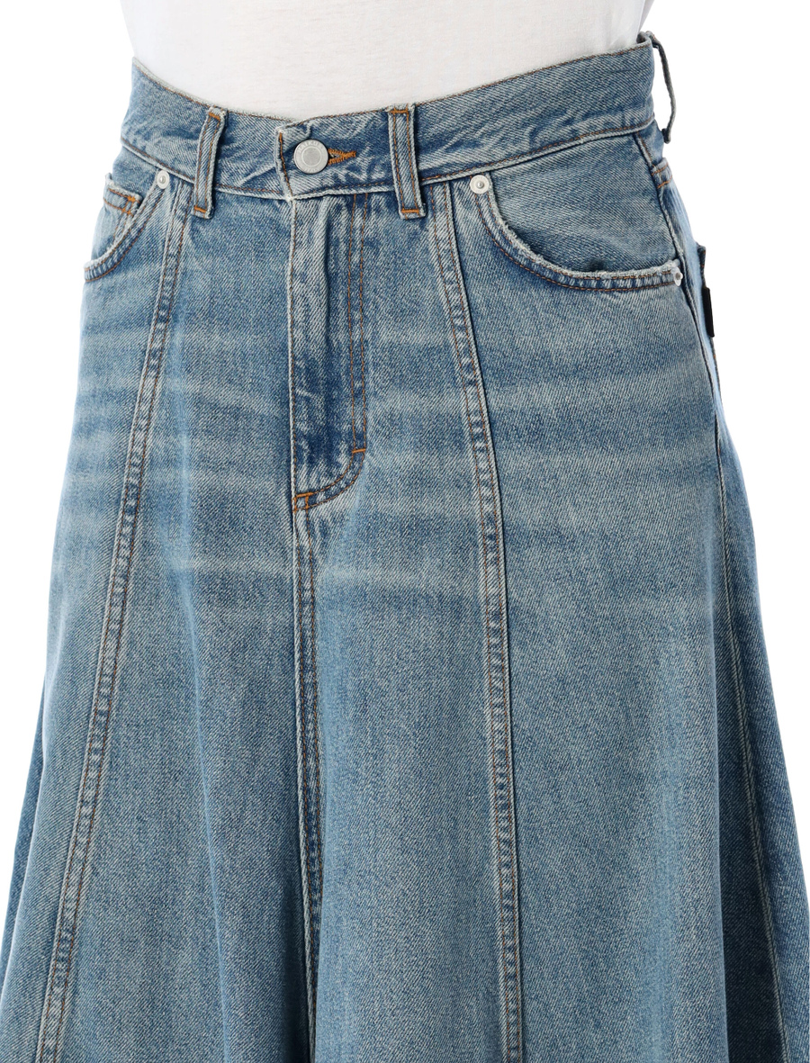 Serenity denim midi skirt - Spazio Pritelli