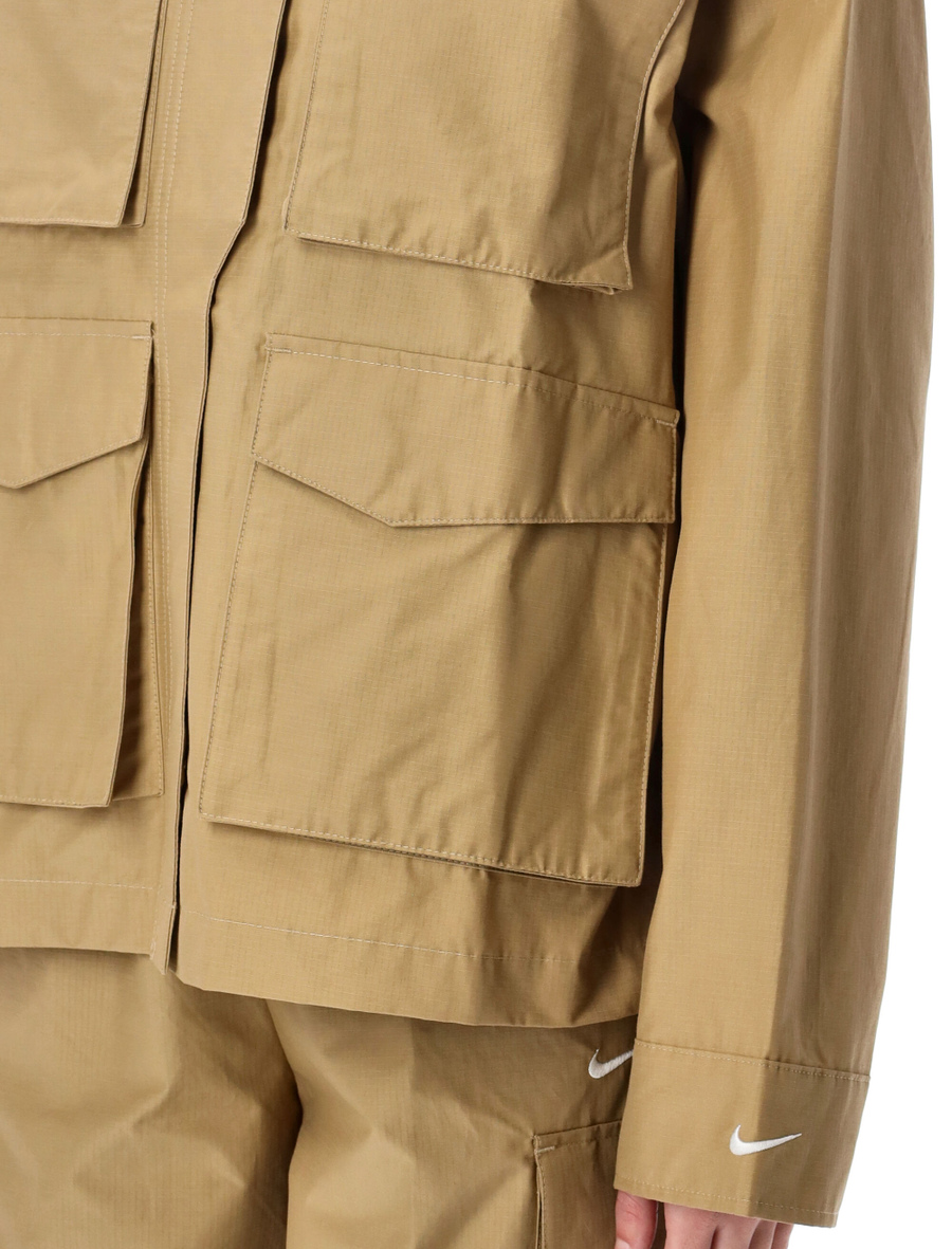 Shirt jacket with pockets - Spazio Pritelli