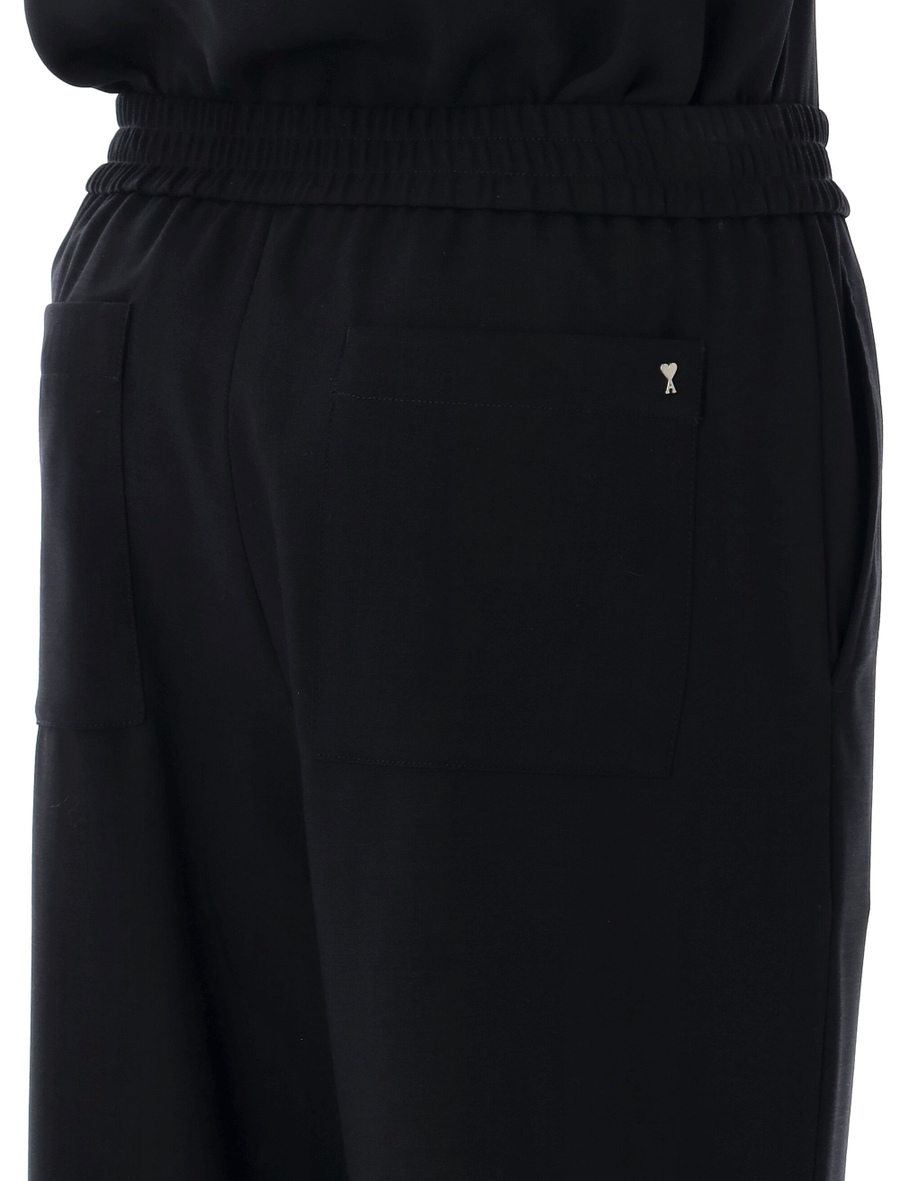 Straight fit elasticated trousers - Spazio Pritelli