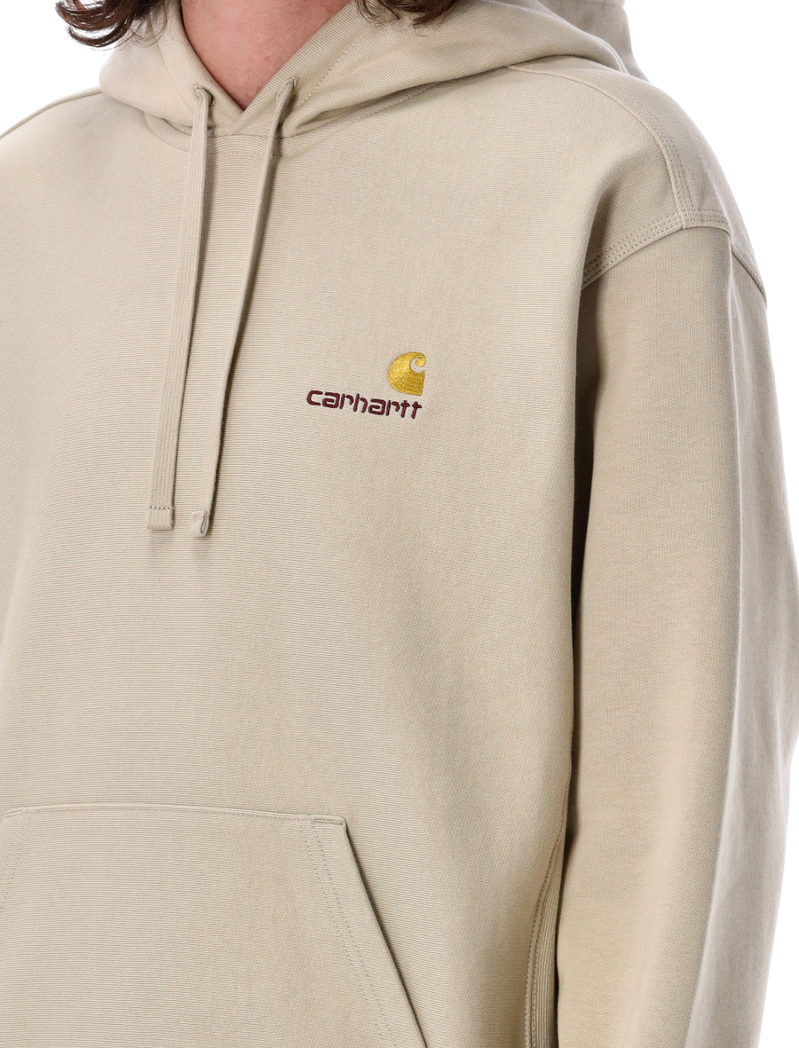 Hooded American script sweatshirt - Spazio Pritelli