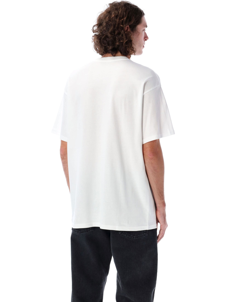 S/S Script embroidery t-shirt - Spazio Pritelli