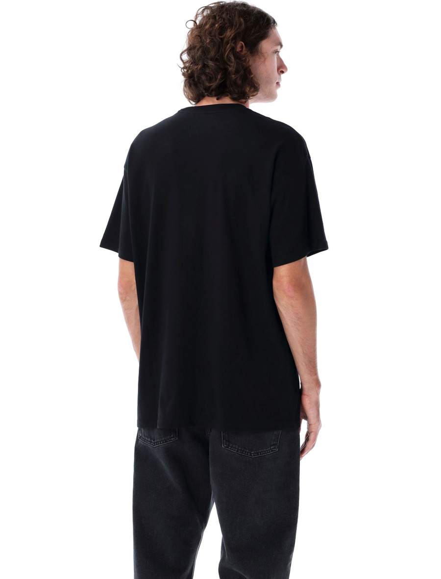 S/S Script embroidery t-shirt - Spazio Pritelli