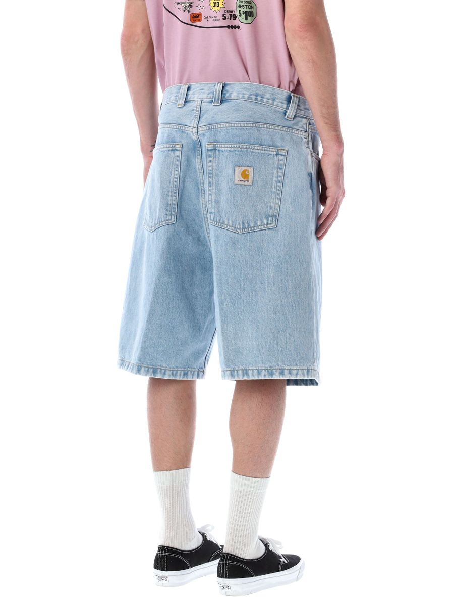 Brandon denim shorts - Spazio Pritelli