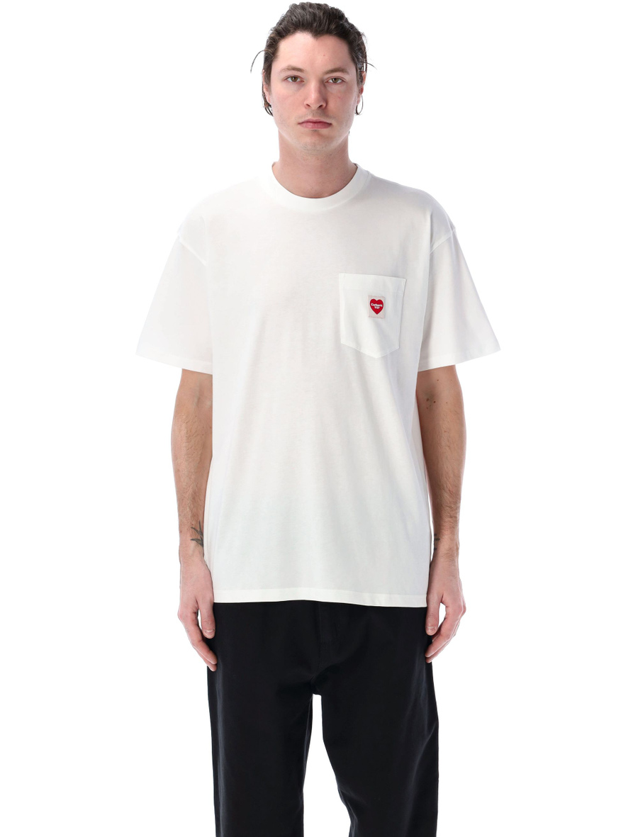 S/S pocket heart t-shirt - Spazio Pritelli