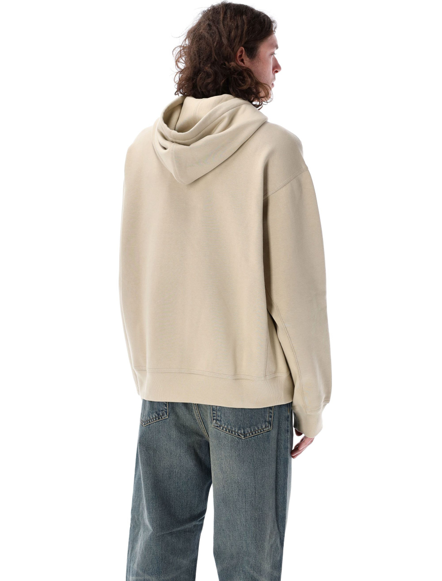 Hooded American Script sweat jacket - Spazio Pritelli