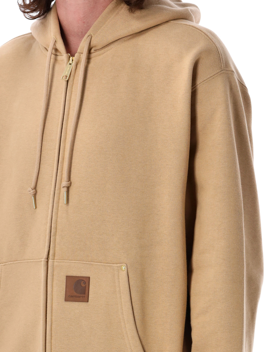 Hooded Eldon sweat jacket - Spazio Pritelli