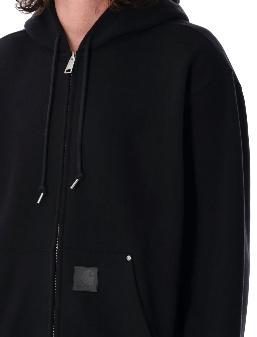 Hooded Eldon sweat jacket - Spazio Pritelli