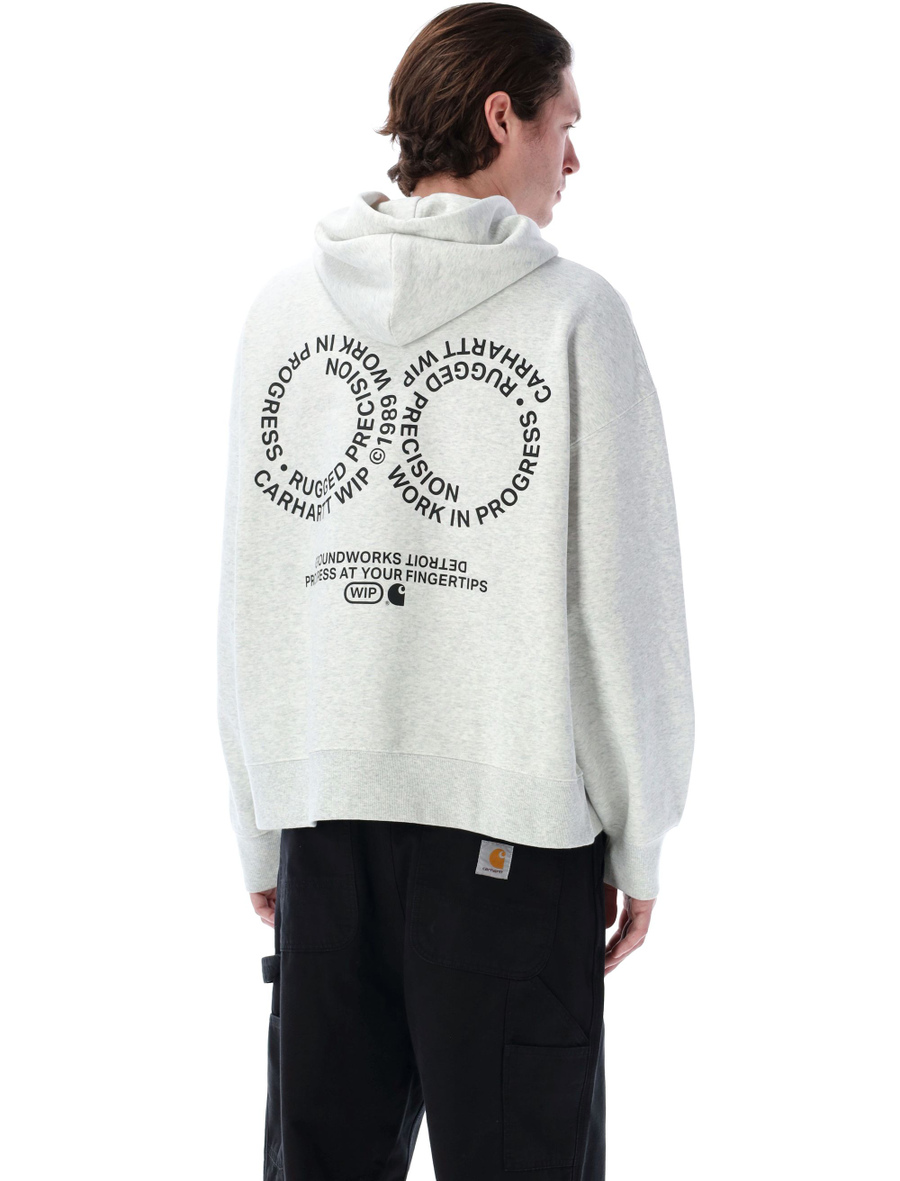 Hooded Rotation sweat - Spazio Pritelli